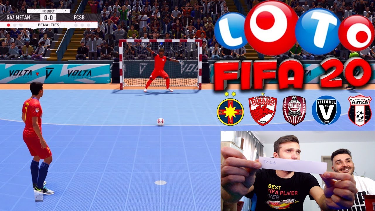 LOTO FIFA 20 FUTSAL CU ECHIPE DIN LIGA 1 ROMANIA - MECI DRAMATIC LA PENALTY-URI !!!