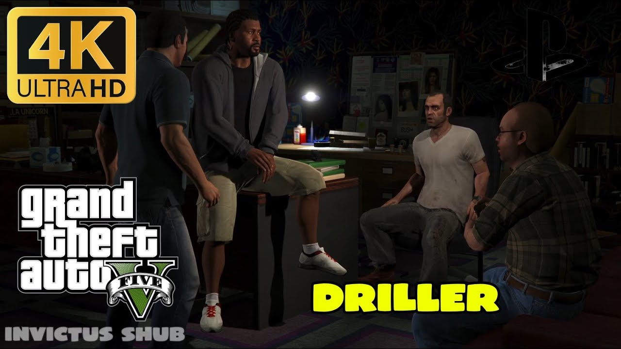 GTA V PS5 – Driller (Heist Setup) | The Big Score – Obvious | Mission 68 | 4K 60FPS No Commentary