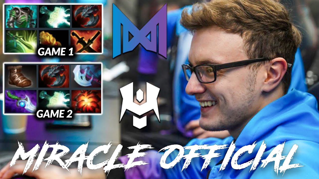 Miracle- Official - Faceless Void in both games Nigma vs TMP