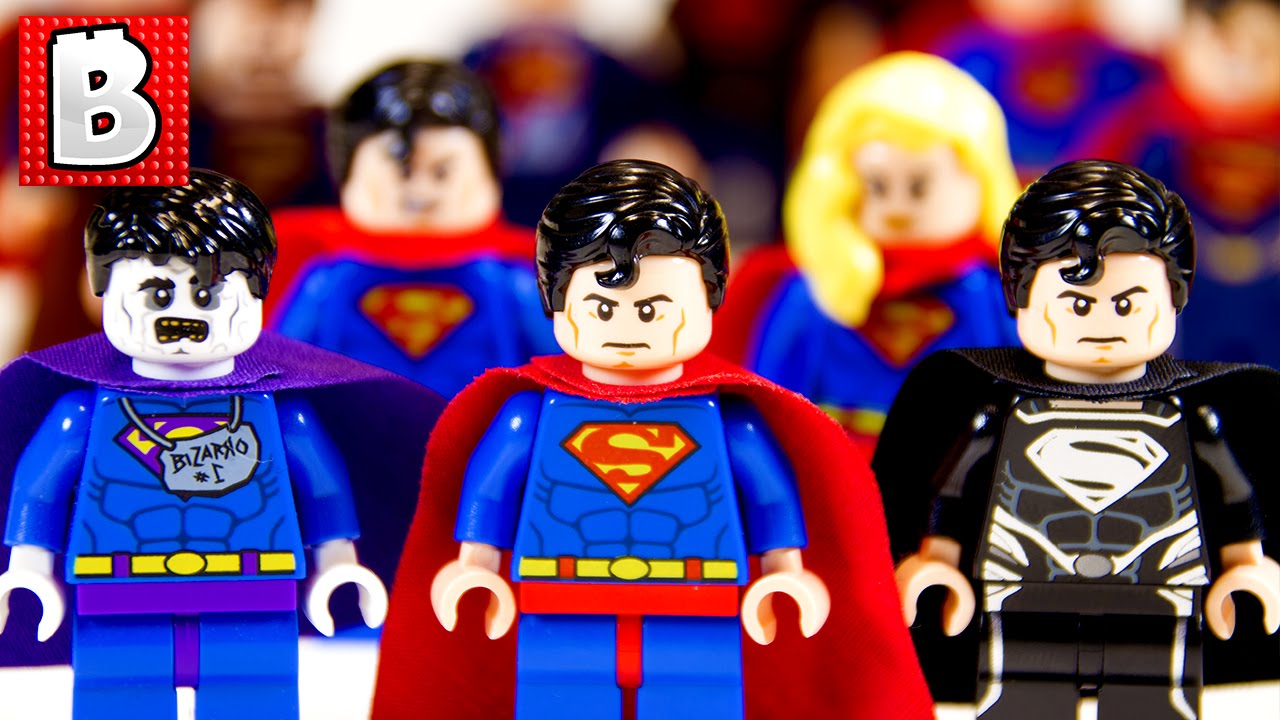 Every Lego Superman Ever!!! + Rare Comic Con Black Suit Superman | Collection Review