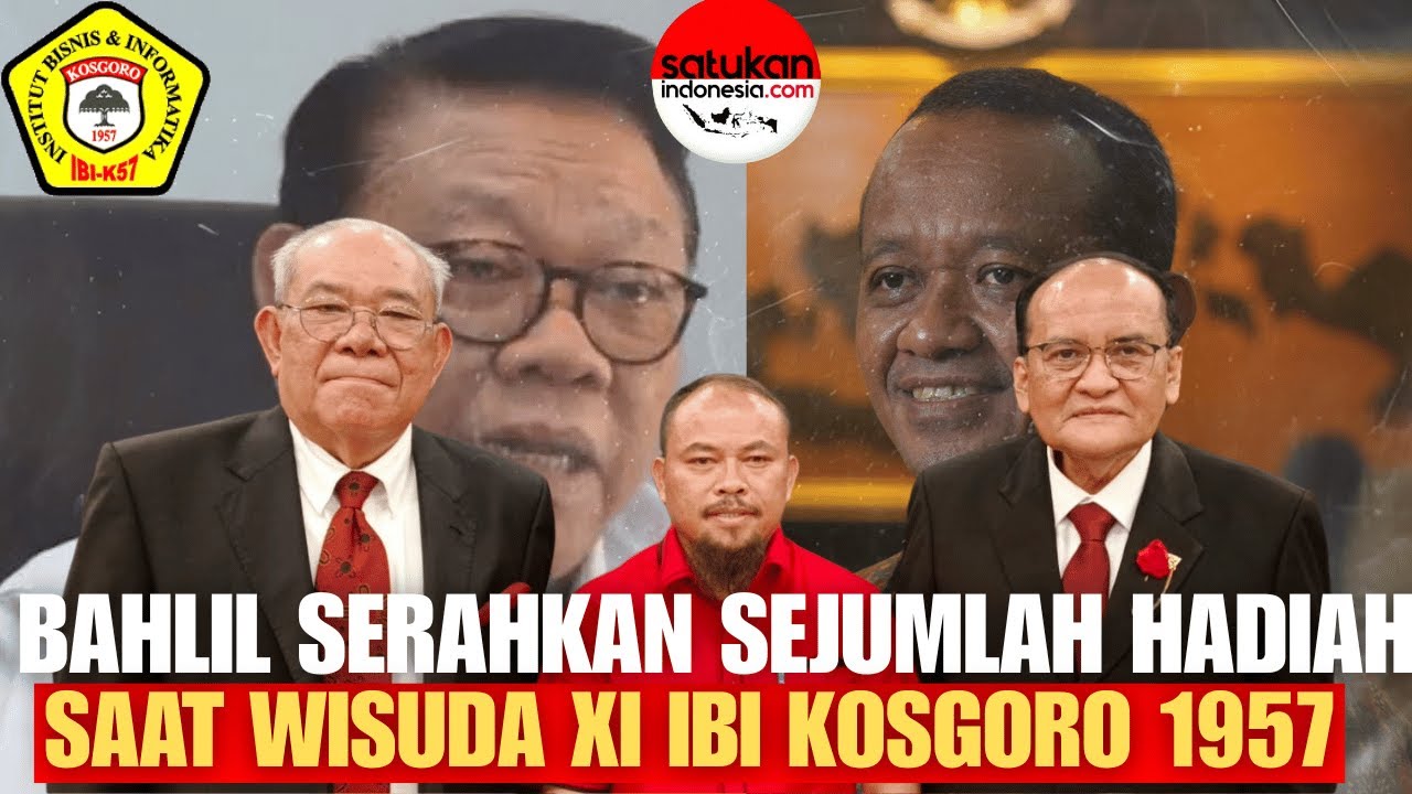 RAMBE KAMARUL ZAMAN PUJA PUJI BAHLIL USAI BANJIRI  HADIAH SAAT IBIK KOSGORO'57 GELAR WUISUDA XI