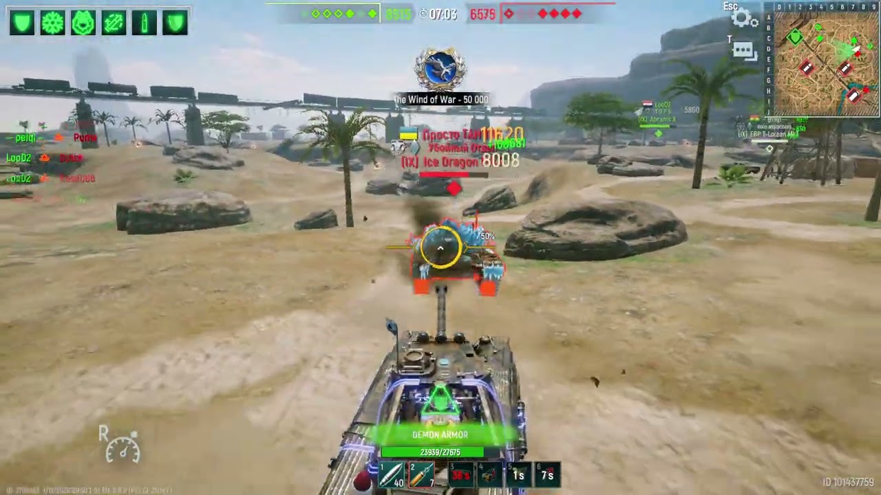 Tank Force ME and LooD2 5 vs 7