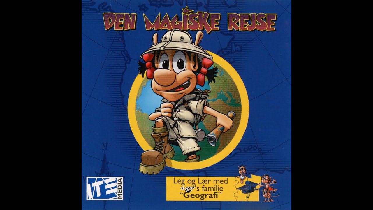 [PC💿] 🇩🇰 Hugo - Leg & Lær - Den magiske rejse (1998)