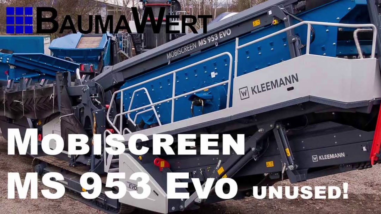 KLEEMANN Mobiscreen MS 953 EVO | 4-way-screener | unused