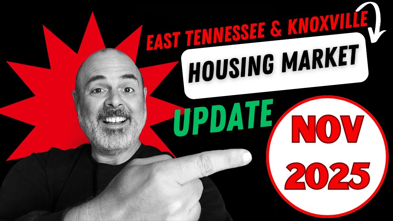 Knoxville Housing Market Update November 2025 | Prices Dropping & Inventory Up | Buyer Power is Back