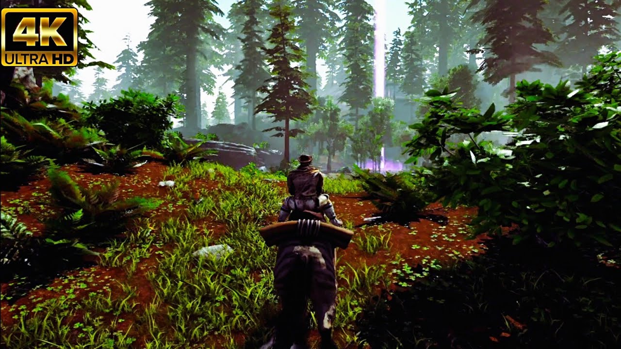 4K ARK Ultimate Mobile Exploration: A Scenic Ride Through ARK’s Wildlands on an Equus