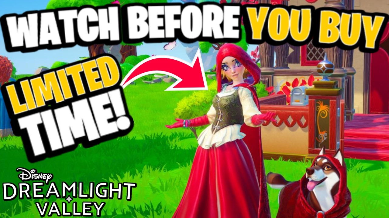 Pumpkin King's Door Confusion + Red Riding Hood Bundle Review! | Dreamlight Valley