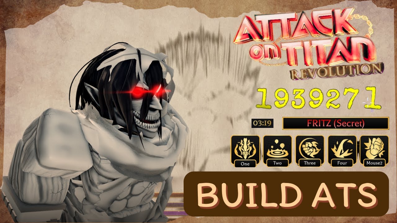 Attack on Titan Revolution รีวิว Attack Titan Build