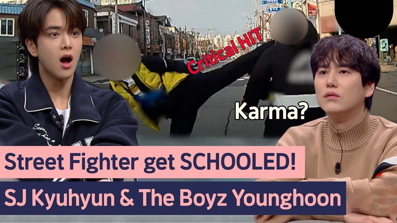 Одним ударом ноги сломал лицевую кость... Самооборона или нет? #Superjunior #Theboyz