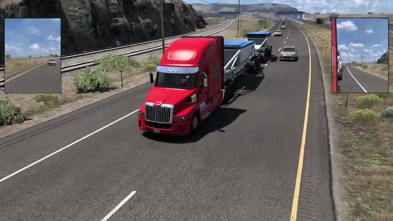 Road to 100k Miles in American Truck Simulator! | Driving from Vancouver to Lewiston (Pt. 195)