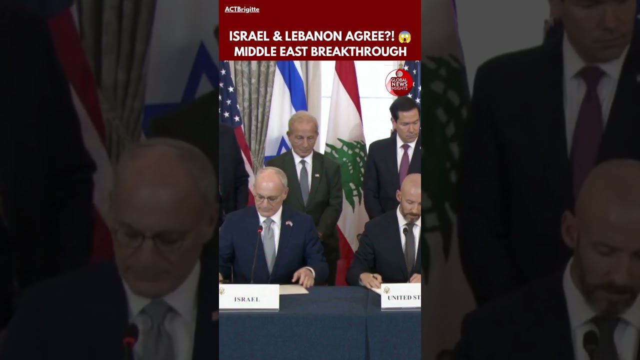Marco Rubio Brokers Israel-Lebanon Peace Framework in Washington