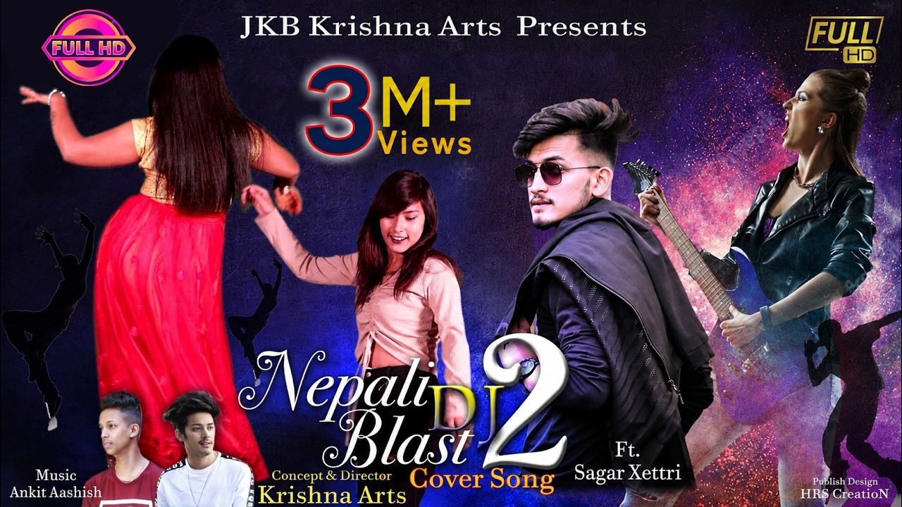 Nepali DJ Blast 2 , Video ,Cover Song | JKB Music | Ekant Badal | jkb krishna arts
