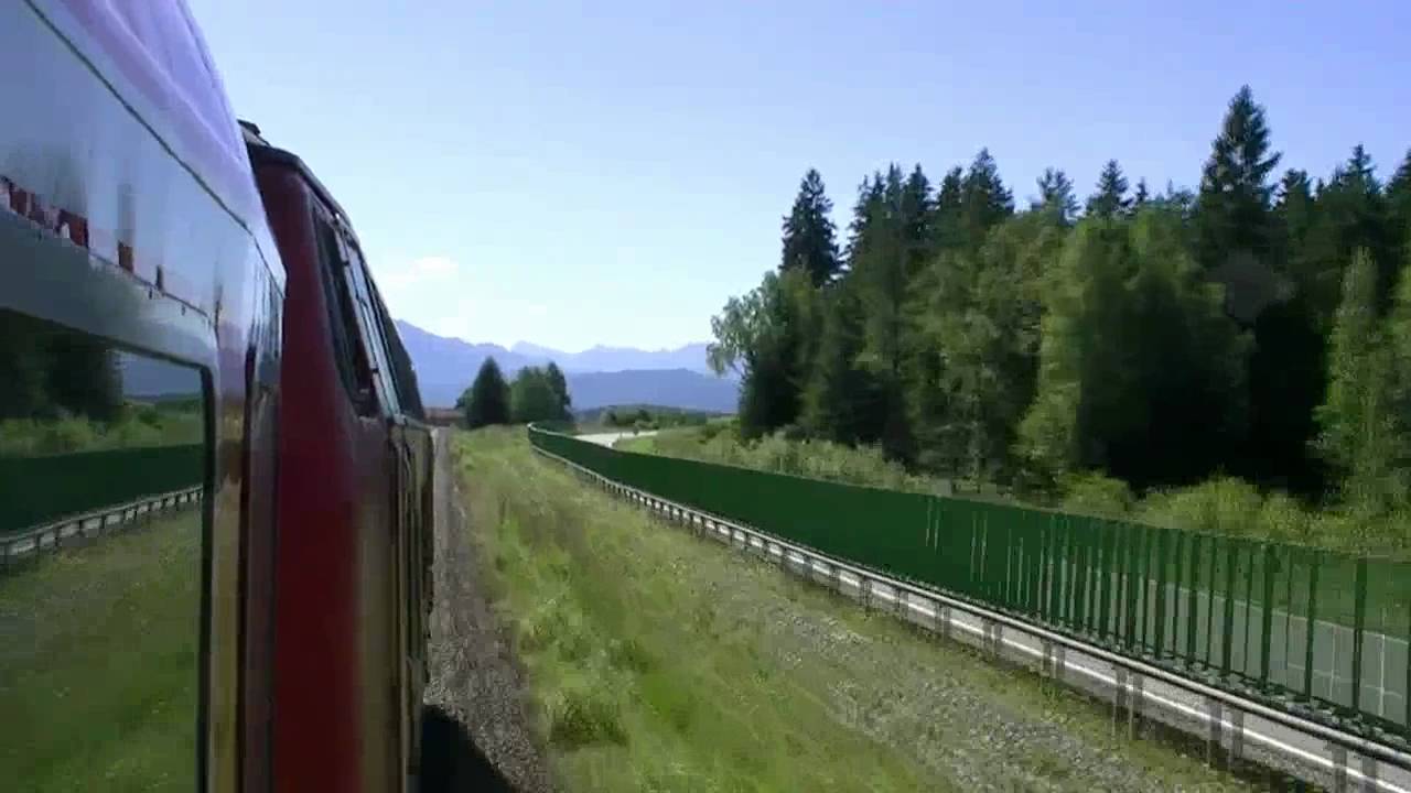 Seeg bis Weizern-Hopferau mit BR218