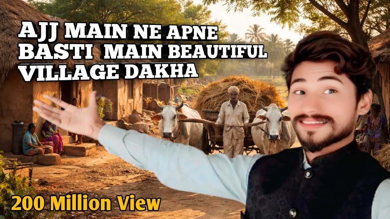 AJJ muja basti main boht mazy aya 🥰