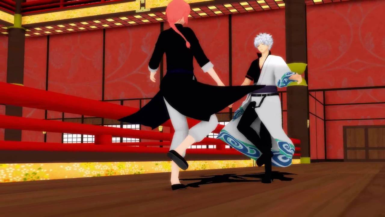 [銀魂mmd]Donut Hole/ドーナツホール(神威+@)