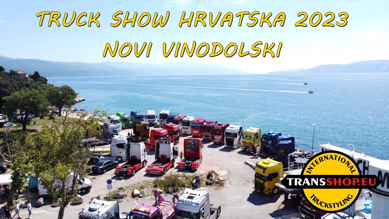 TRUCK SHOW HRVATSKA 2023 Novi Vinodolski | Croatia | TransShop.eu
