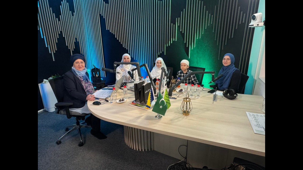 Sehurski program RTV BIR “Zapostimo zajedno” - Hfz. Muhibba Sedić, Aida Čičak i djeca džemata Šip