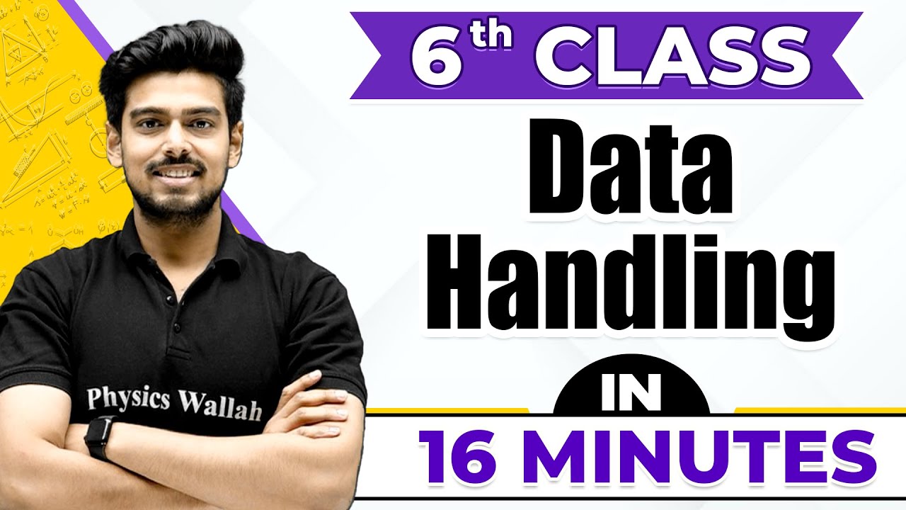 Data Handling | Cheat Sheet Series For Class 6th