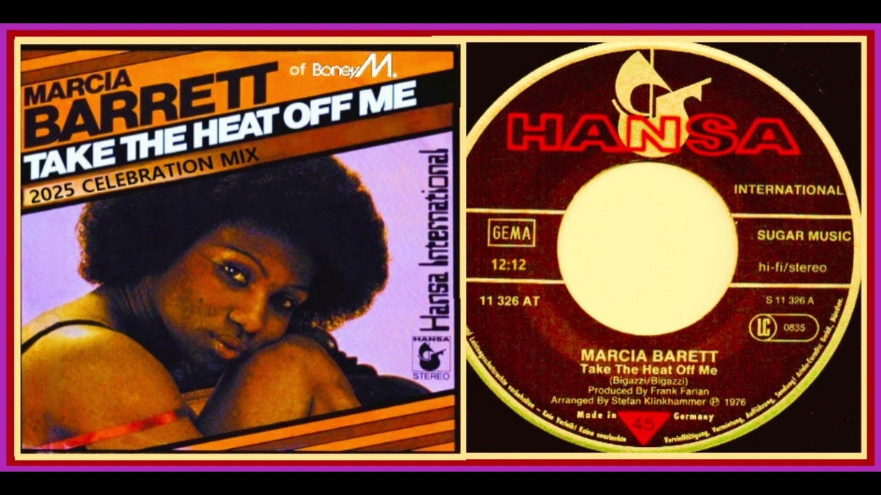 Marcia Barrett of Boney M. - Take The Heat Off Me [2025 Celebration Mix]
