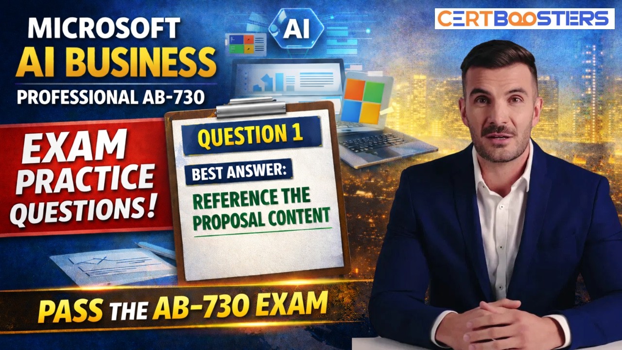 Microsoft AB-730 Practice Questions | AI Business Professional  Exam Preparation