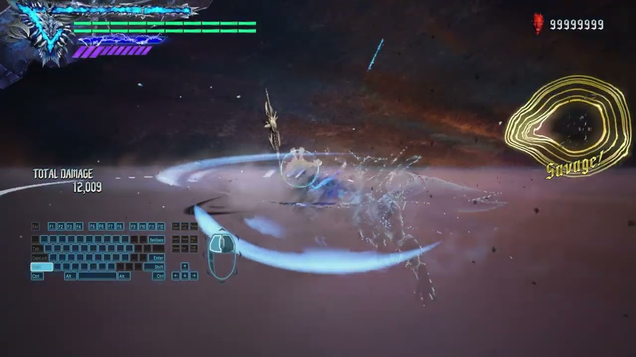 DMC3 Rapid Slash Retarget Motion
