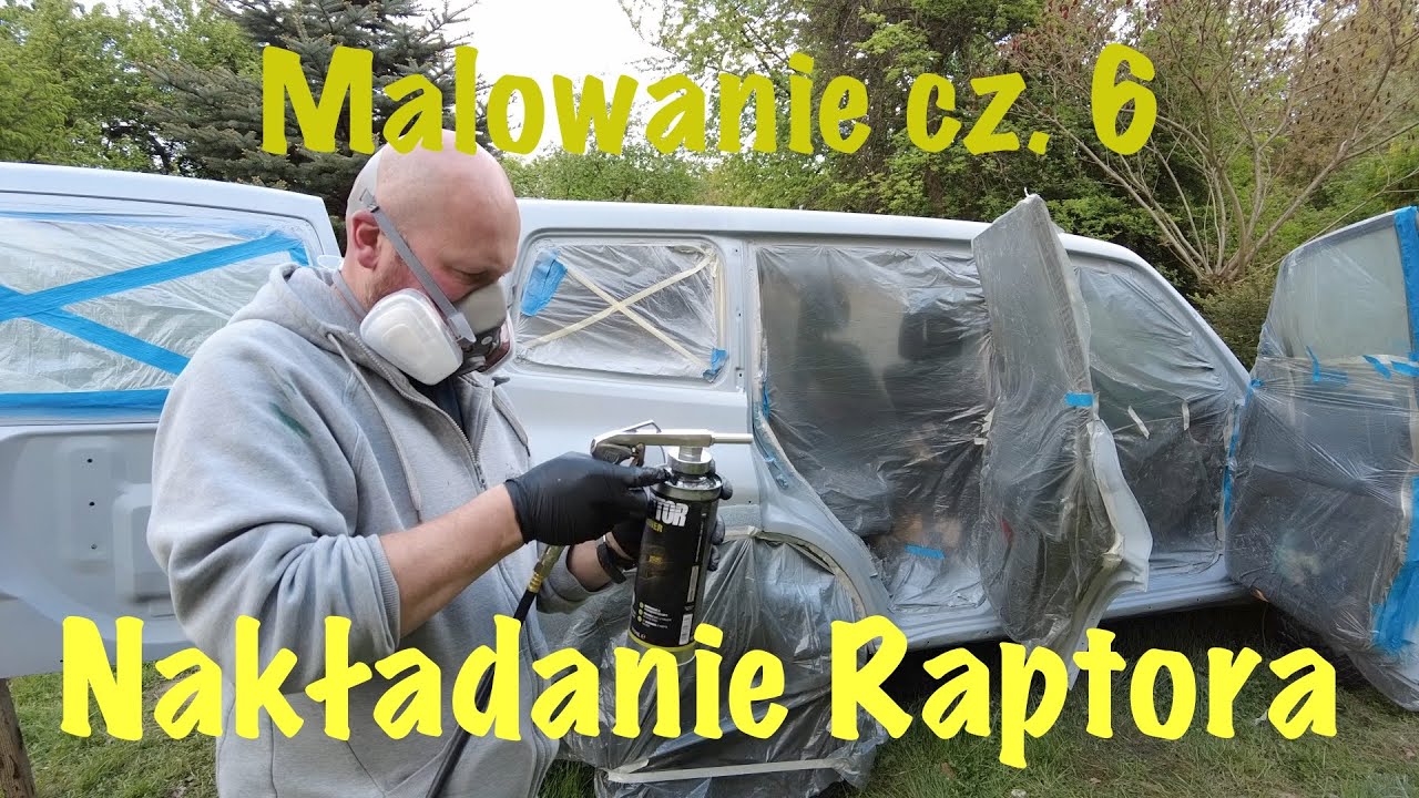 Malowanie raptorem cz.6 - nareszcie raptor!