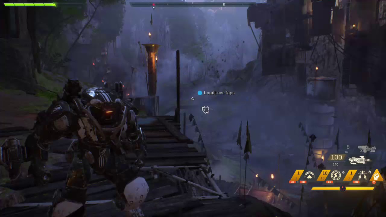 Lets play anthem beta Colossus Showcase