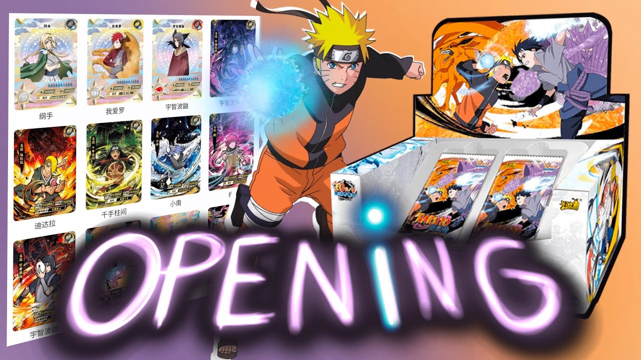 Naruto Kayou Tier 4 Wave 2 Display Opening | Deutsch*
