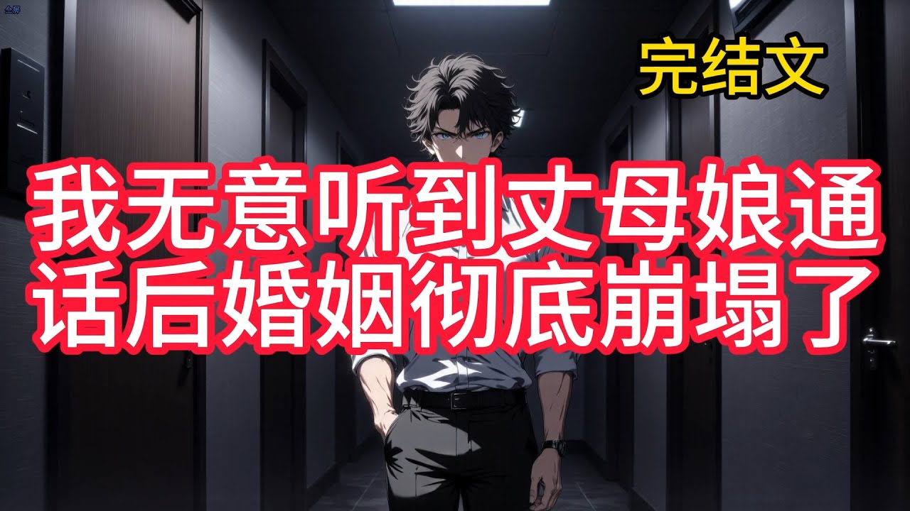 【完结文】我无意听到丈母娘通话后婚姻彻底崩塌了#一口气看完#有声小说#完结小说#故事#小说