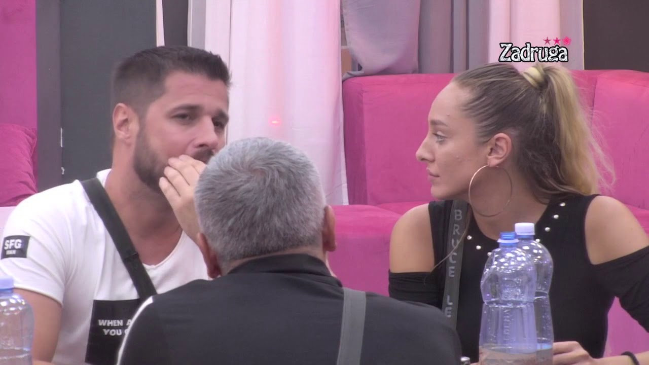 Zadruga 3 - Marko polaže Luni račune nakon snimka u kom brani Jelenu Pešić - 12.06.2020.