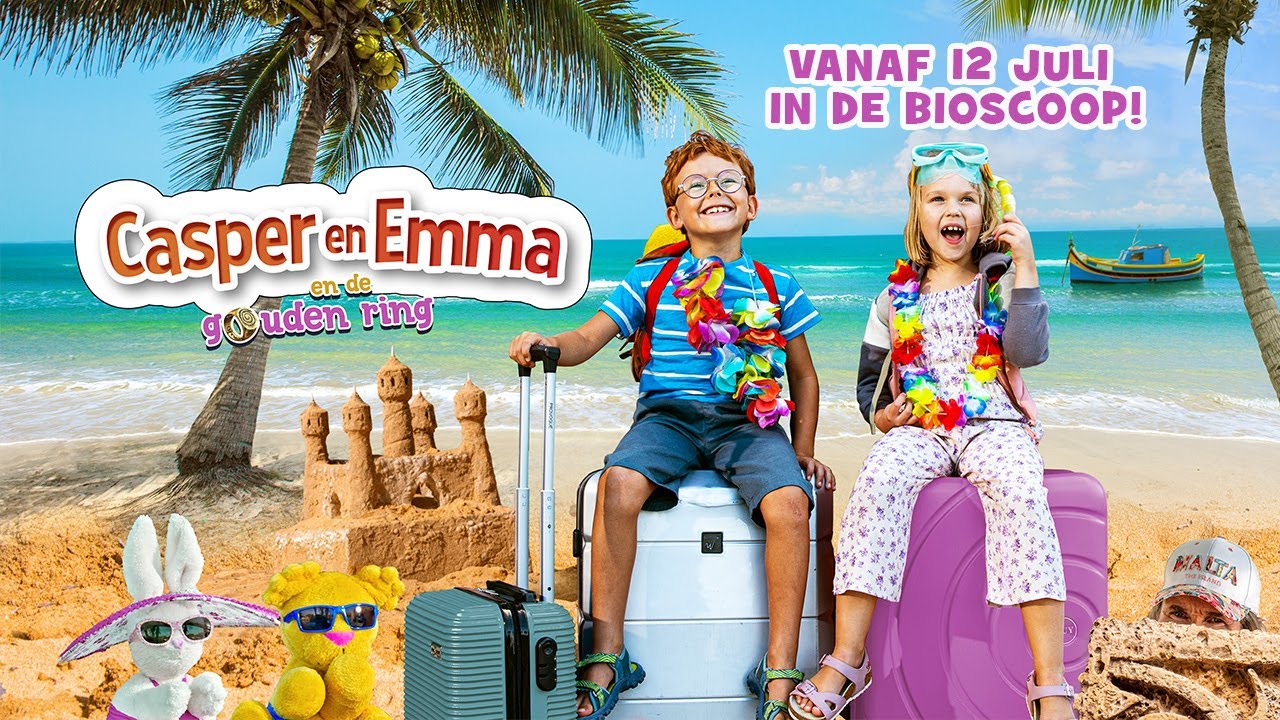 Casper en Emma en de gouden ring | Trailer ✈️⛱️ | 12 juli in de bioscoop 🎞️ 🎥