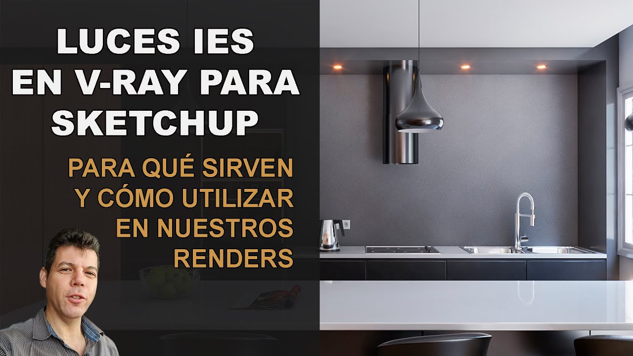 Luces IES en V-ray para Sketchup - cómo utilizarlas