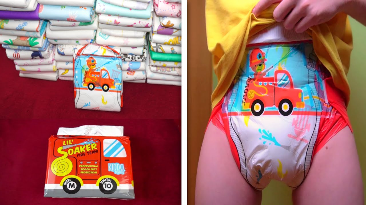 The FIRST DIAPER with fire department prints: How good is the Lil Soaker in the daily usage test?