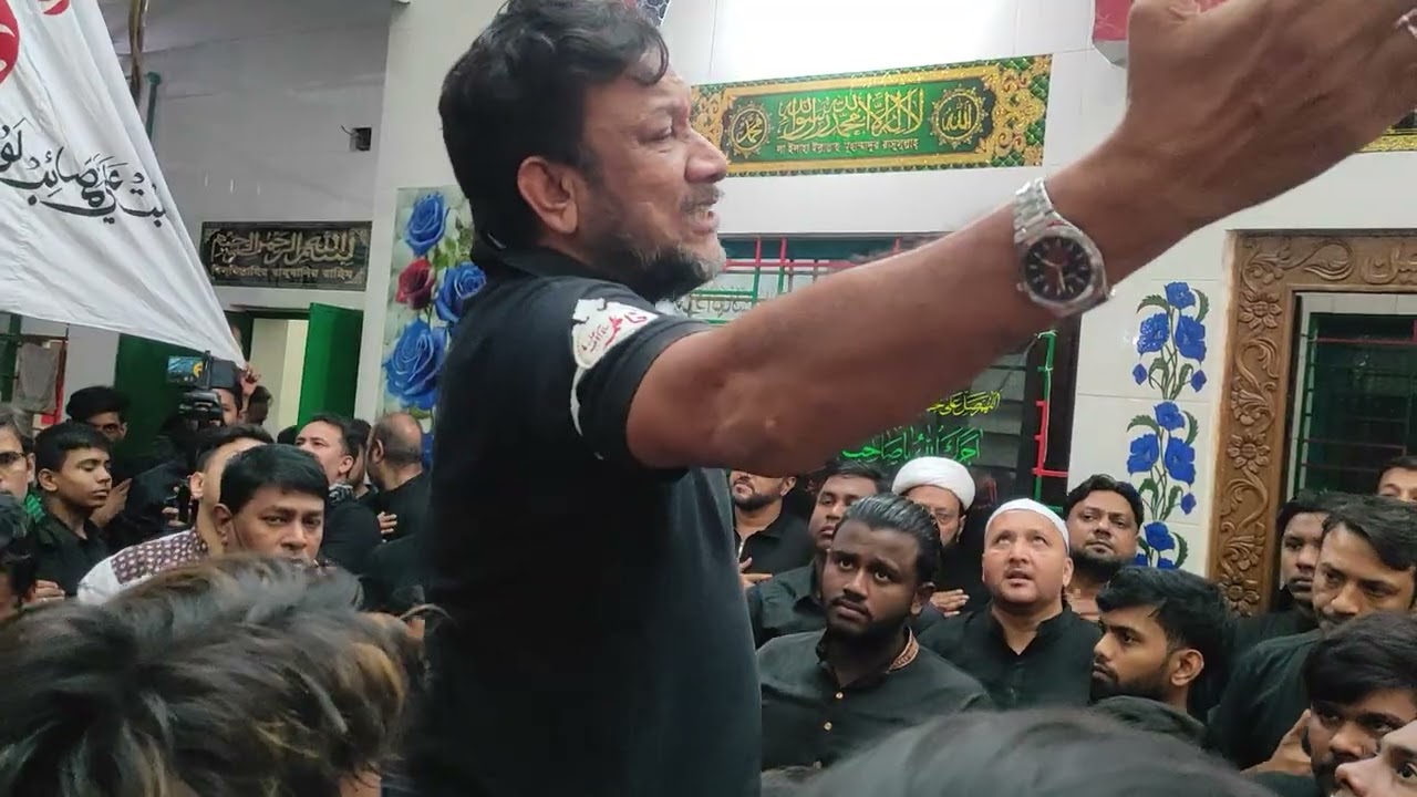 BABA JAN || parvez reza Noha khani || Bibi rowza || #shia #dhaka #karbala #karbala  #hussainidalan  