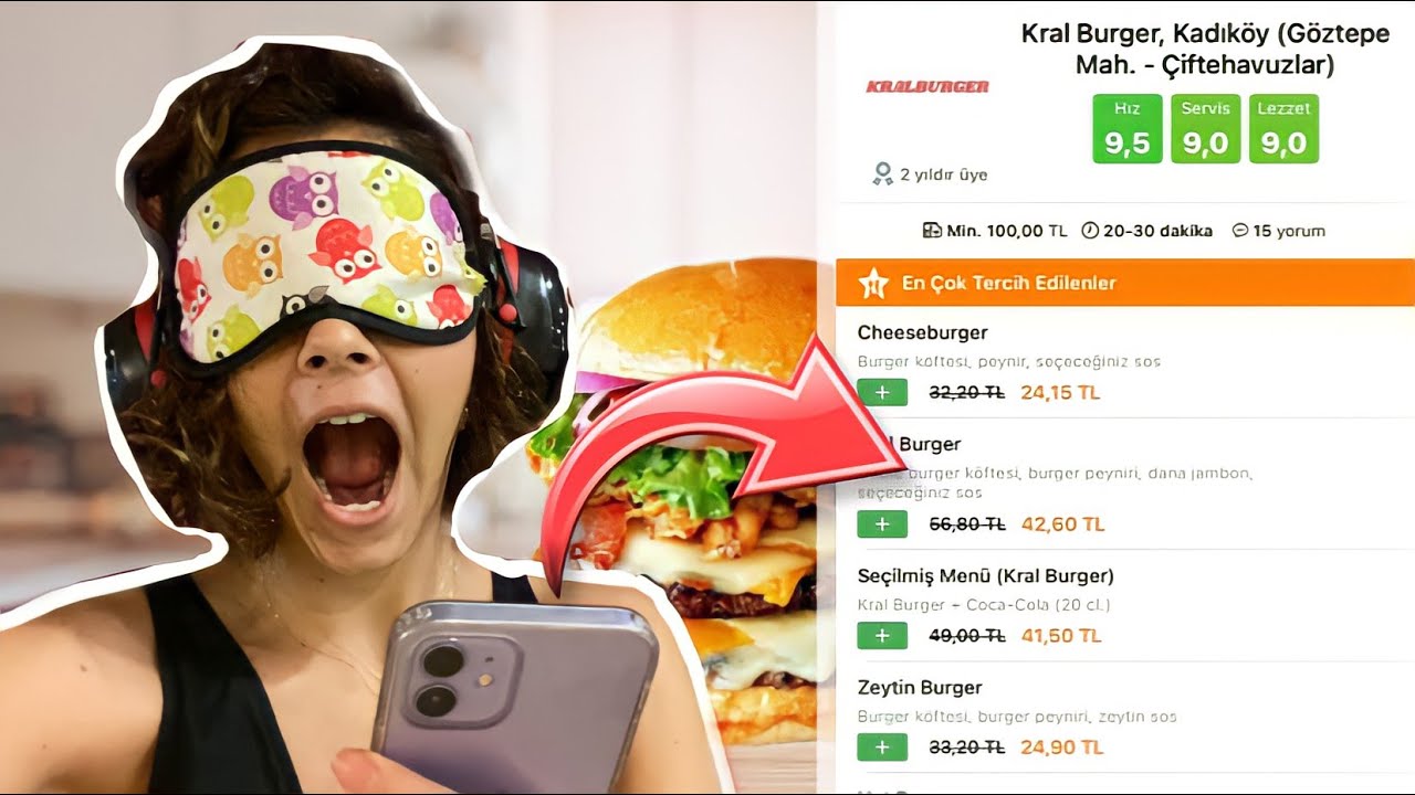 ŞANS YEMEĞİ - Gözlerin Kapalı Yemek Siparişi Ver!
