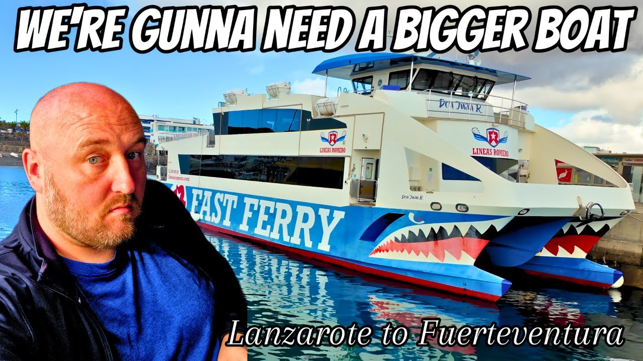 IS IT EASY TO GET THE FERRY FROM LANZAROTE TO FUERTEVENTURA? - It takes 25 minutes - HOW MUCH IS IT?