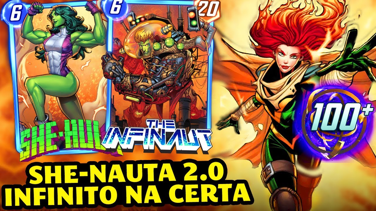 USEI A HOPE SUMMERS NO LUGAR DA MAGIK E PEGUEI O INFINITO RÁPIDO [Shenauta 2.0] |Marvel Snap|