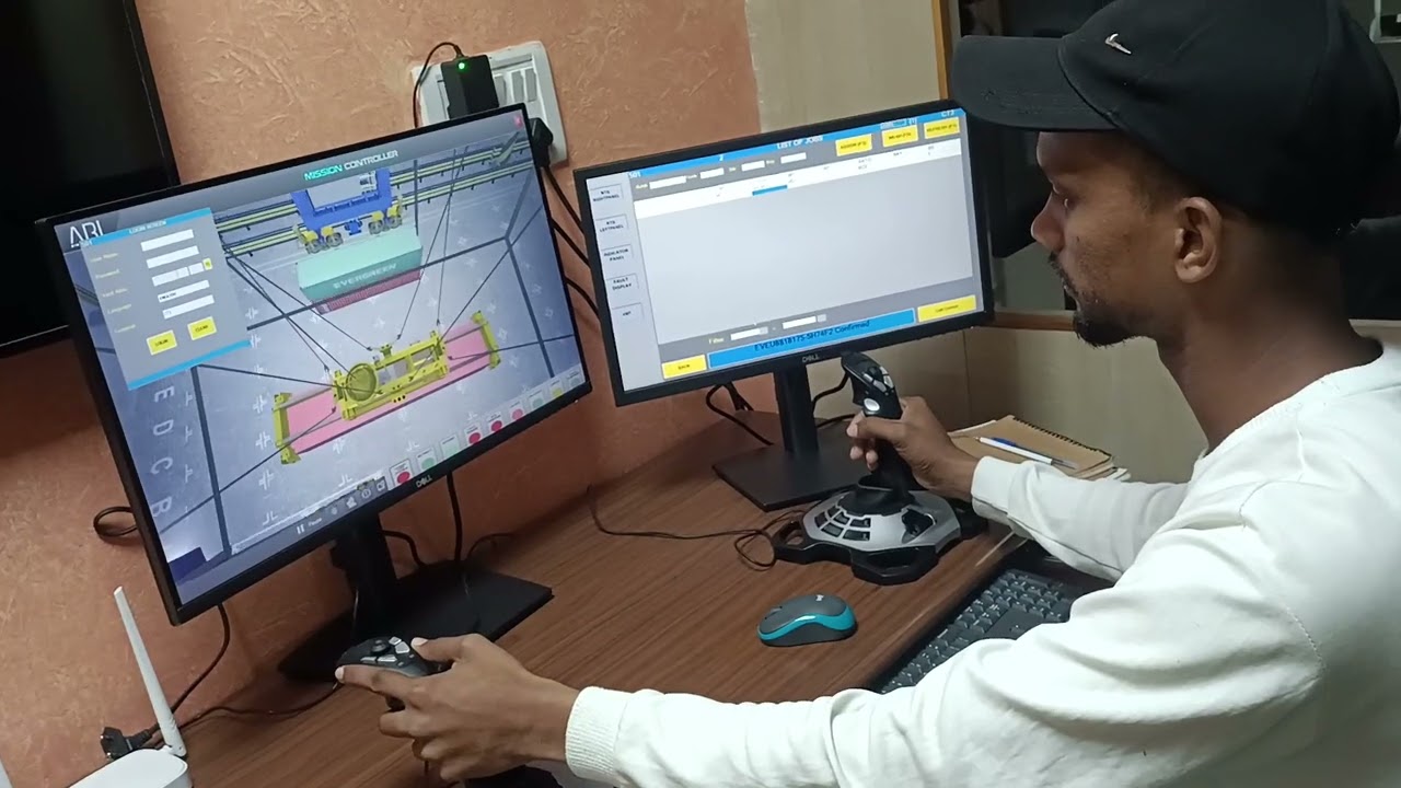 Container stacking practice || कंटेनर स्टैकिंग अभ्यास #shahidrtgcoperator #rtg #craneoperator