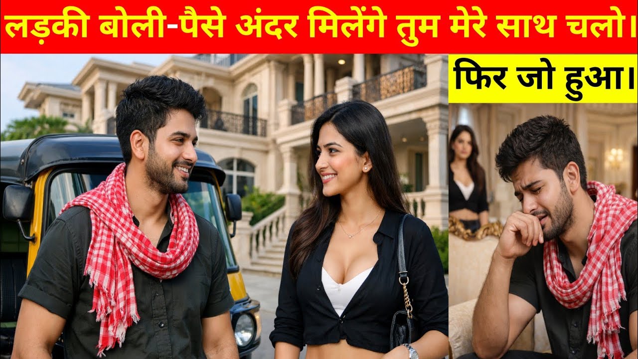 गरीब रिक्शे वाले ने अमीर लड़की की मदद की थी, बदले में लड़की ने जो किया किसी ने सोचा नहीं था।