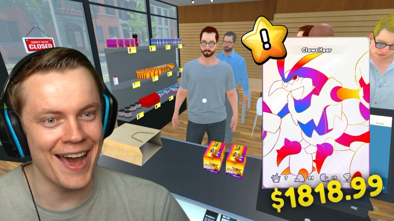 The Full Release of Card Shop Simulator is Finally Here and It's AMAZING