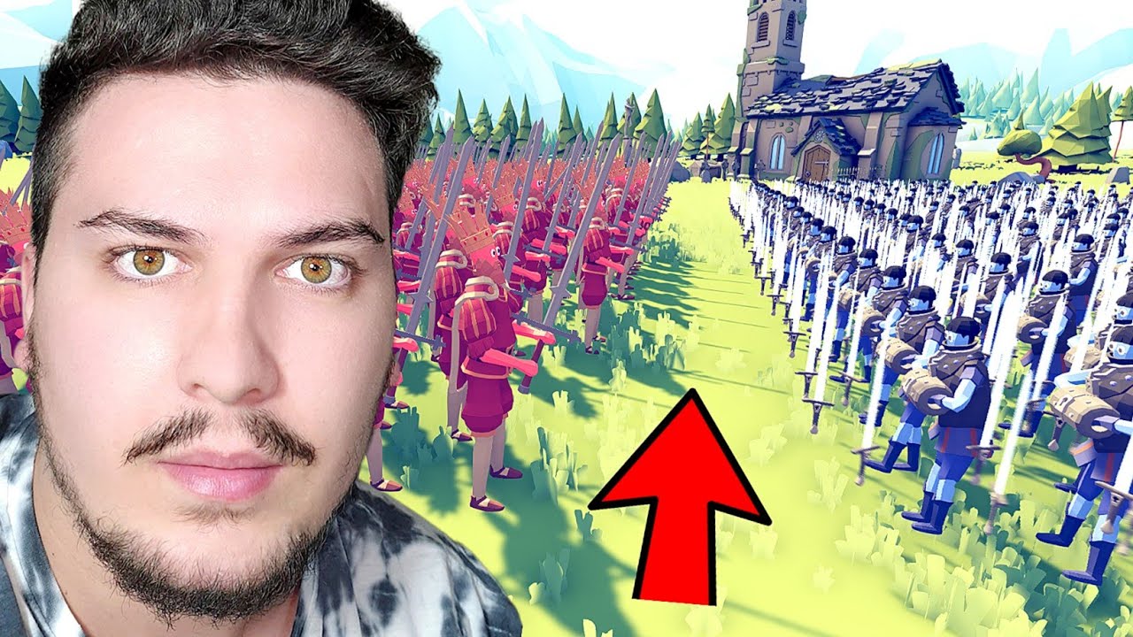 LUFTA E MADHE MES NJESIVE MAT FORTA | Totally Accurate Battle Simulator #8