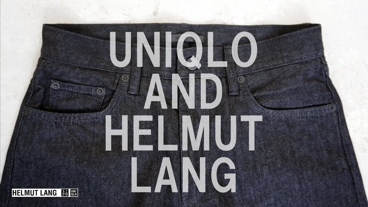 【UNIQLO and HELMUT LANG】ファッションデザイナーがプロ目線で今回のコラボアイテムを解説！