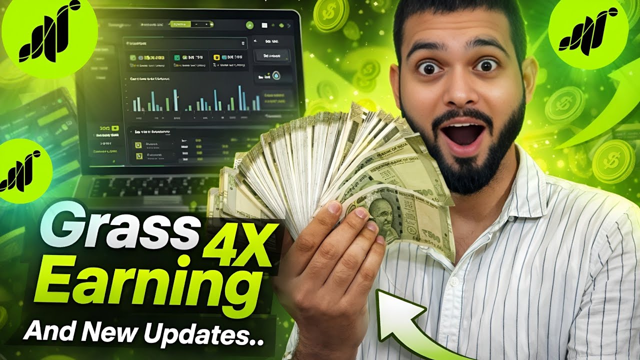 Grass 4X Points Earning And New Updates For New Users 