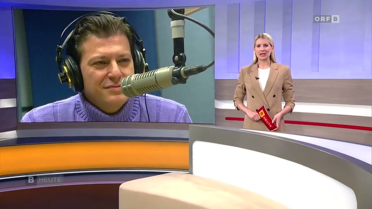 Patrizio Buanne in Austria 2022: Burgenland heute ORF2 21.11.2022