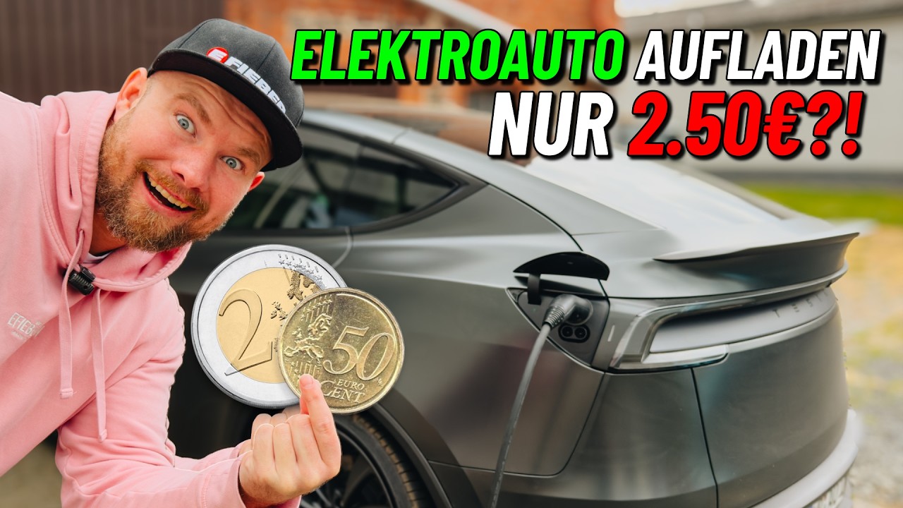 Elektroauto f&uuml;r nur 2,50&euro; zu Hause aufladen?! Dynamische Strompreise mit TIBBER | EFIEBER