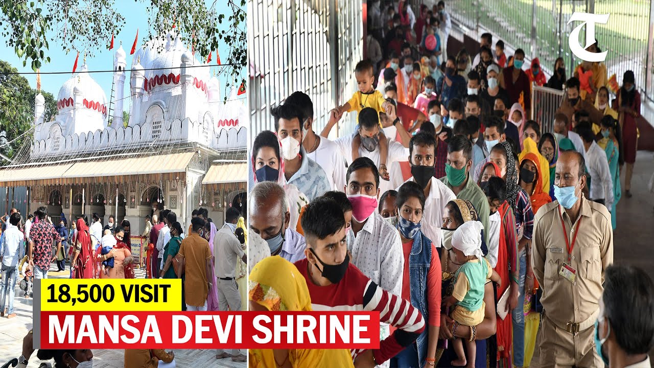 Navratri fest: 18,500 visit Mansa Devi shrine on Day 2