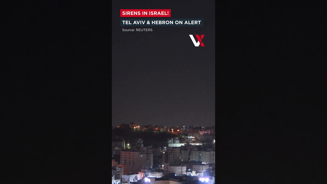 Israel&rsquo;s Air Defence On High Alert As Missiles Travel Across Tel Aviv & West Bank | VERTEX