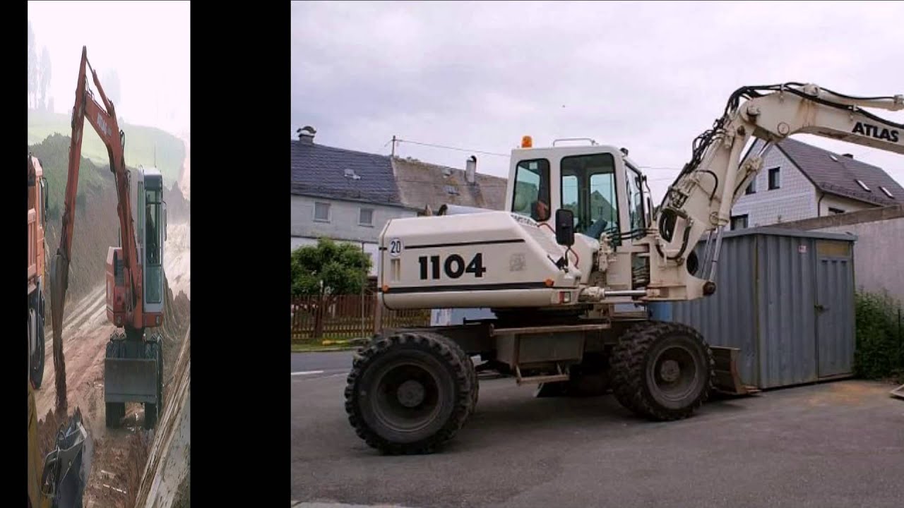 ATLAS Weyhausen 1104 (Атлас): Excavators Экскаваторы Bagger / Material Handlers MH Перегружатели
