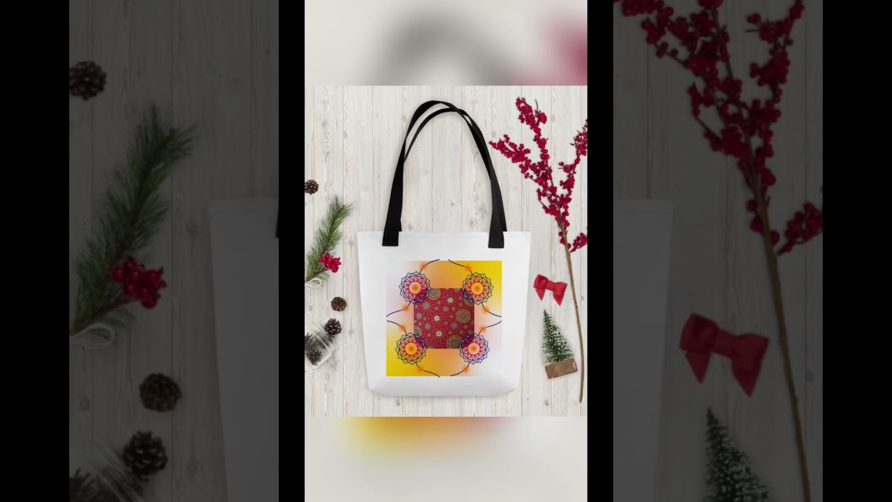 Indian Heritage Tote Bags | Celebrate Navratri & Culture Abroad | Kadavil Krafts NRI Collection