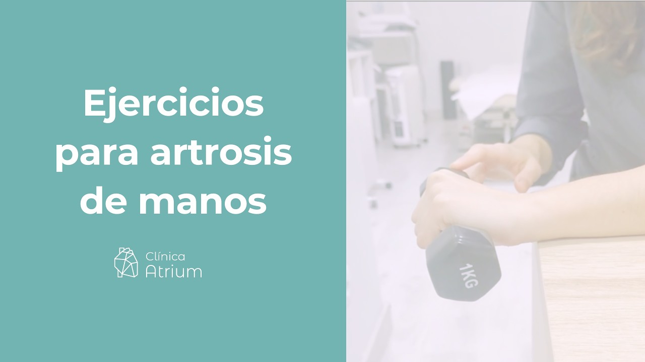 Ejercicios para artrosis de manos